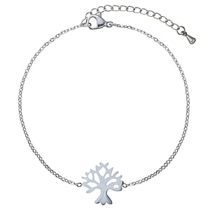 Bracciale Acciaio inox Foglia Disegno_floreale