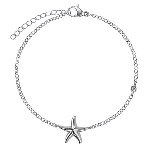 Pulsera Acero fino Cristal Estrella_de_mar