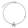 Bracelet Stainless Steel Crystal Starfish