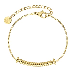 PAUL HEWITT Bracelet Stainless Steel PVD-coating (gold color) Anchor rope ship