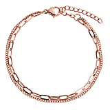 Bracelet Acier inoxydable Revêtement PVD (couleur or)
