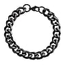 Stainless steel bracelet Stainless Steel Black PVD-coating