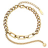 Bracelet Stainless Steel PVD-coating (gold color)