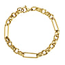 Bracelet Stainless Steel PVD-coating (gold color)