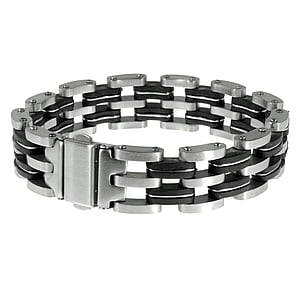 Bracciale Acciaio inox PVC