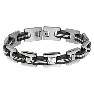 Bracciale Acciaio inox PVC