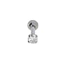 Piercing orecchio Metallo chirurgico 316L Zircone