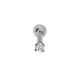 Piercing orecchio Metallo chirurgico 316L Cristallo