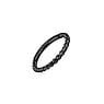 Ohrpiercing Chirurgenstahl 316L PVD Beschichtung (schwarz) Spirale