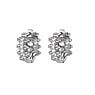 Fashion dangle earrings Surgical Steel 316L Crystal