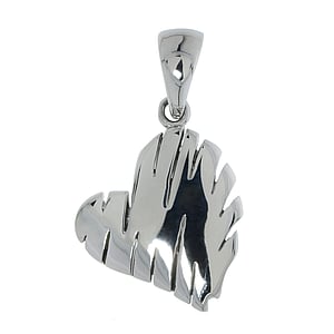 Stainless steel pendant Stainless Steel Heart Love