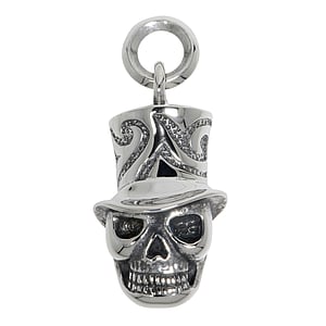 Colgante de acero inoxidable Acero fino Calavera Crneo Hueso