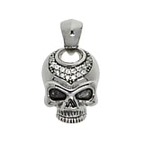 Stainless steel pendant Stainless Steel Crystal Skull Skeleton