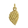 Stainless steel pendant Stainless Steel PVD-coating (gold color) Shell