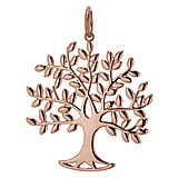 Edelstahl Anhänger Edelstahl PVD Beschichtung (goldfarbig) Baum Baum_des_Lebens