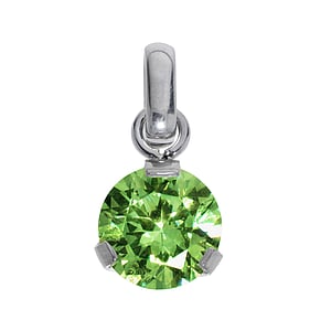 Stainless steel pendant Stainless Steel zirconia