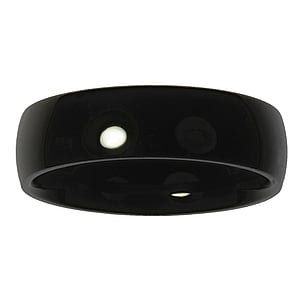 Steel ring Stainless Steel Black PVD-coating