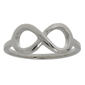 Stainless steel ring Stainless Steel Eternal Loop Eternity