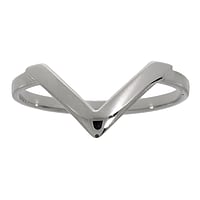 Anello acciaio inox Larghezza:8,5mm. brillante.  Triangolo Trilatero