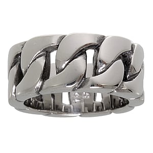 Bague acier Acier inoxydable ternel Dragonne Infini