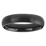 Bague en acier Acier inoxydable Revtement PVD noir