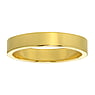Steel ring Stainless Steel PVD-coating (gold color)