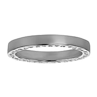 Steel ring out of Stainless Steel. Width:3mm. Simple. Shiny.  Heart Love