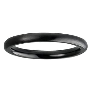 stalen ring Staal PVD laag (zwart)