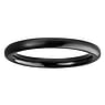 Steel ring Stainless Steel Black PVD-coating