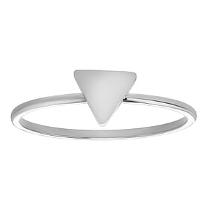 Bague acier Acier inoxydable Triangle