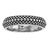 Stainless steel ring Stainless Steel Black PVD-coating