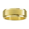 Steel ring Stainless Steel PVD-coating (gold color)