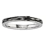 Stainless steel ring Stainless Steel Black PVD-coating Tungsten 