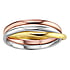 Bague acier Acier inoxydable Revtement PVD (couleur or)