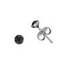 Stainless steel ear stud Surgical Steel 316L Premium crystal PVC