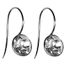 Fashion dangle earrings Surgical Steel 316L Premium crystal