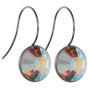 Fashion dangle earrings Stainless Steel Premium crystal