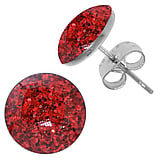 Stainless steel ear stud Surgical Steel 316L Epoxy