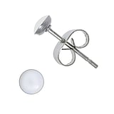 Stainless steel ear stud Surgical Steel 316L Enamel