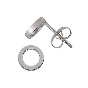 Stainless steel ear stud Surgical Steel 316L