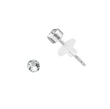 Pendientes de acero inoxidable Acero quirrgico Cristal PVC