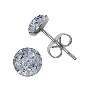 Stainless steel ear stud Surgical Steel 316L Epoxy