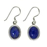 Silver earrings with stones Silver 925 Lapis Lazuli