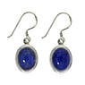 Steen Silver oorbellen Zilver 925 Lapis lazuli