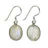 Silver earrings with stones Silver 925 Moonstone