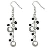 Fashion dangle earrings Surgical Steel 316L PVC
