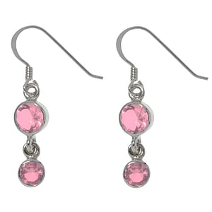 Silver earrings Silver 925 zirconia