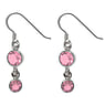 Silver earrings Silver 925 zirconia