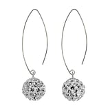 Silver earrings Silver 925 Crystal