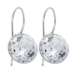 Fashion dangle earrings Surgical Steel 316L Premium crystal